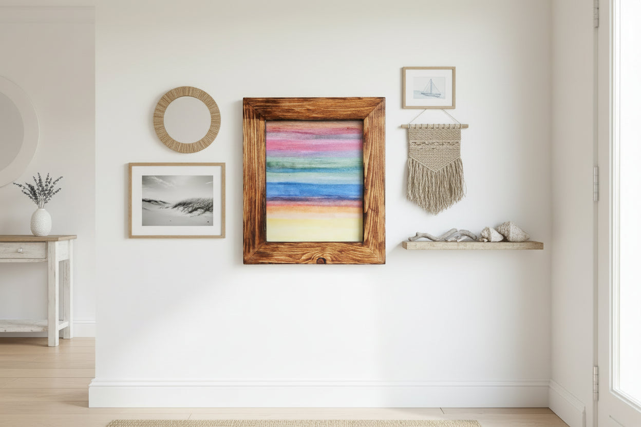 Timberveil 12.5×10.5 in Handcrafted Wood Frame
