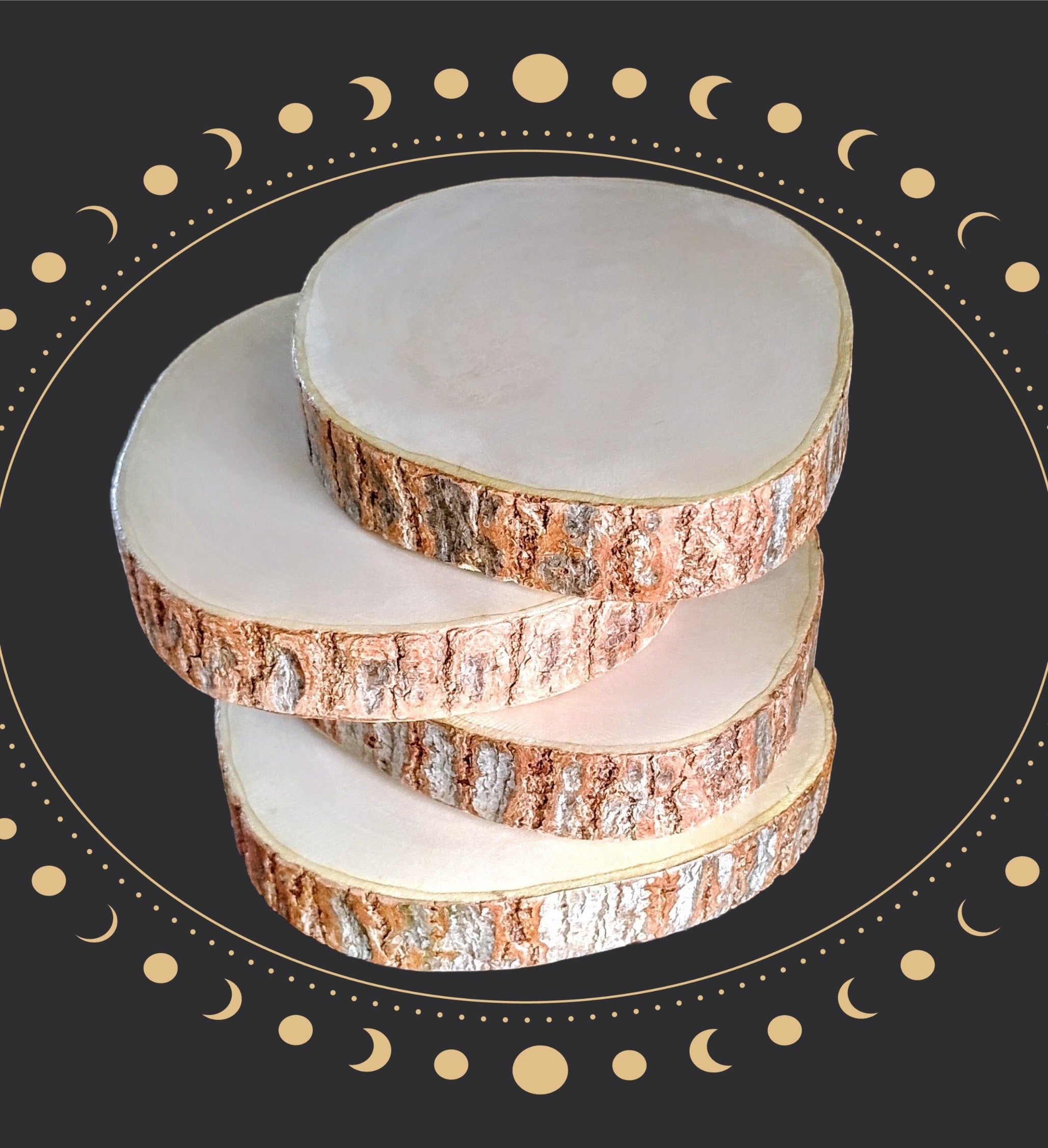 Moonlit Timber Hardwood Coasters