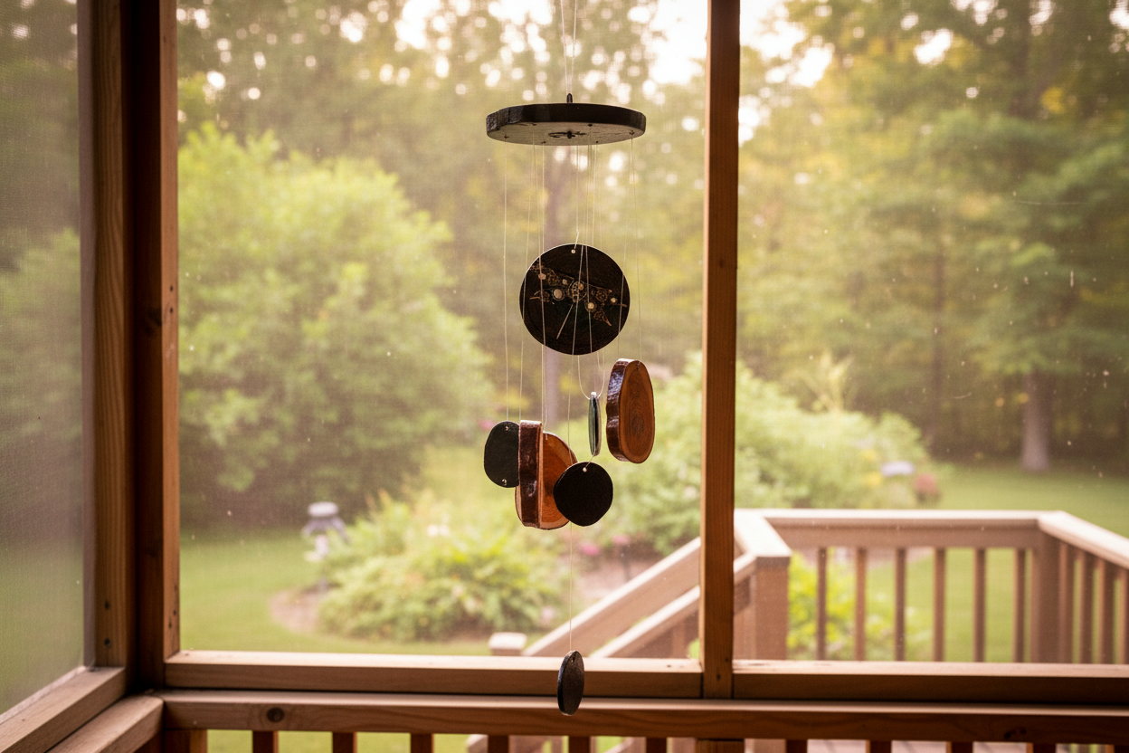 Dragonfly Hollow Cedar Wind Chime