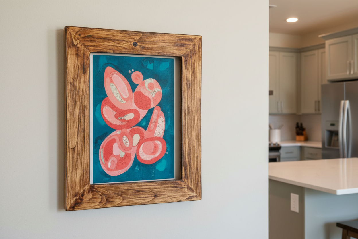 Timberveil Frame 10.5x11 — Handcrafted Wood