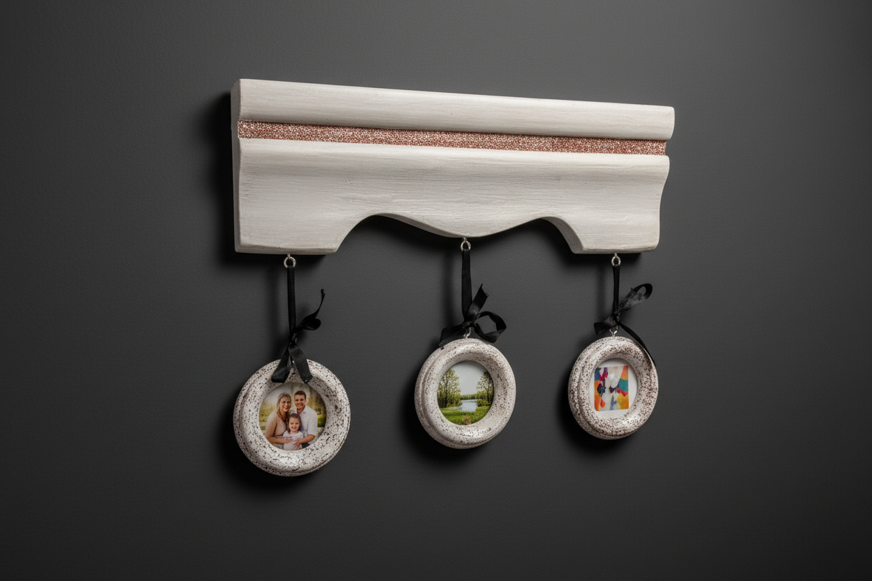 Stellar Trio Hanging Gallery — Reclaimed Wood Art