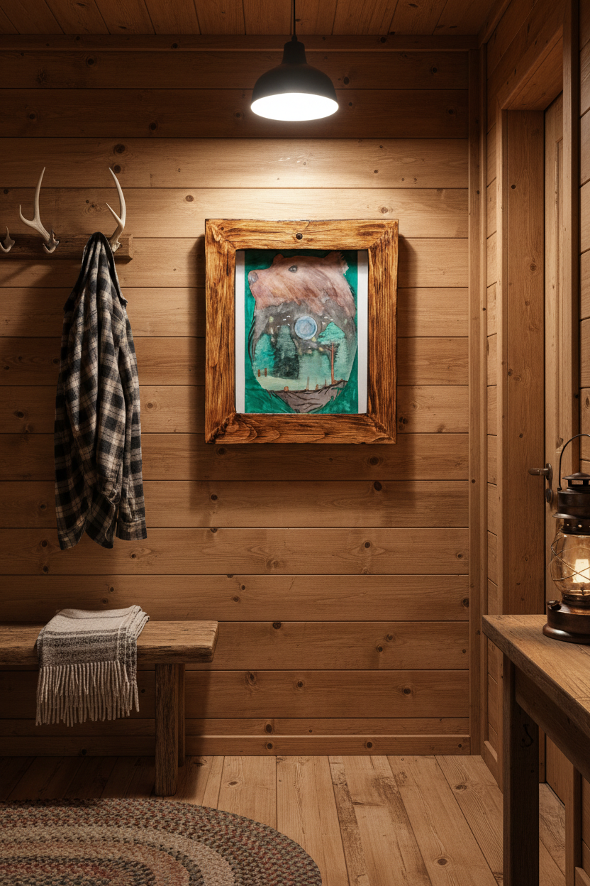 Timberveil Frame 10.5x11 — Handcrafted Wood